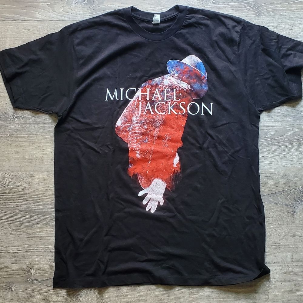Vintage Michael Jackson Billie Jean This Is It Graphic T-Shirt XL Tultex NWOT